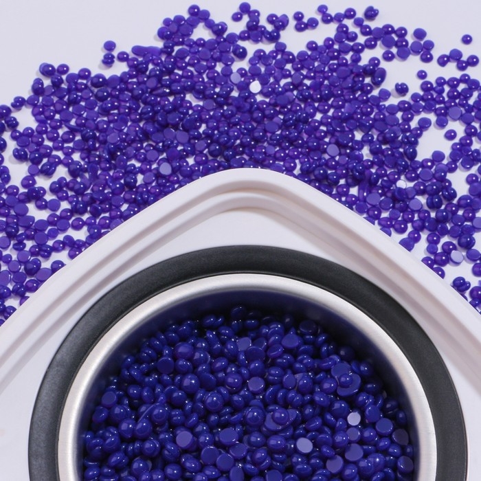 Воск для депиляции, плёночный, в гранулах, 300 гр, цвет индиго Воск для депиляции, плёночный, в гранулах, 300 гр, цвет индиго