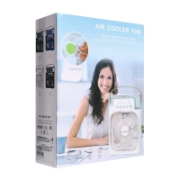 Портативный вентилятор LOF-06, с функцией увлажнителя, 3 скорости, питание USB, чёрный Портативный вентилятор LOF-06, с функцией увлажнителя, 3 скорости, питание USB, чёрный