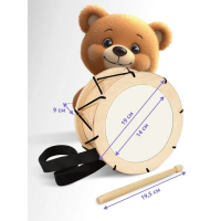 Игрушечный барабан Music Style Игрушечный барабан Music Style