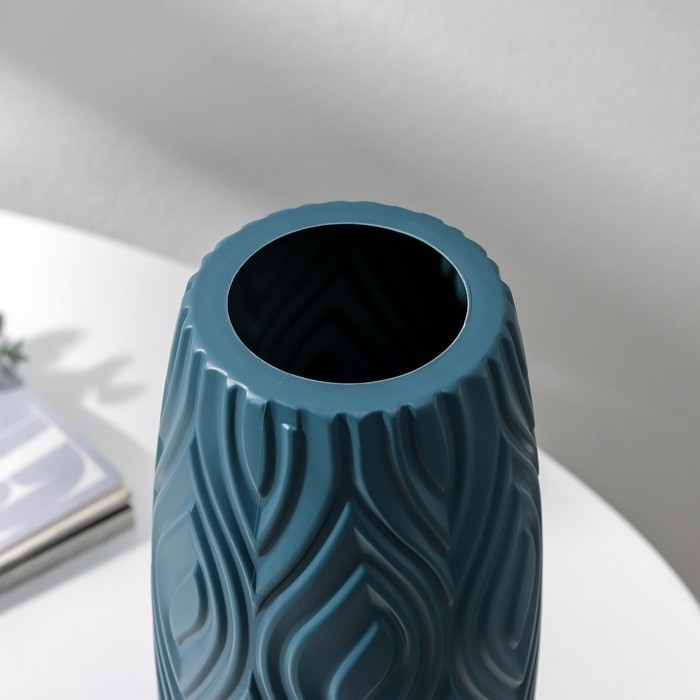 Ваза для цветов, 9,5&times;9,5&times;22,5 см, 1,35 л, цвет МИКС