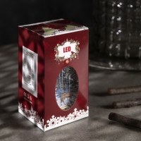 Светодиодная фигура «Фонарь с оленем» 6 × 13 × 6 см, пластик, батарейки AG13х3 (в комплекте), свечение тёплое белое Светодиодная фигура «Фонарь с оленем» 6 × 13 × 6 см, пластик, батарейки AG13х3 (в комплекте), свечение тёплое белое