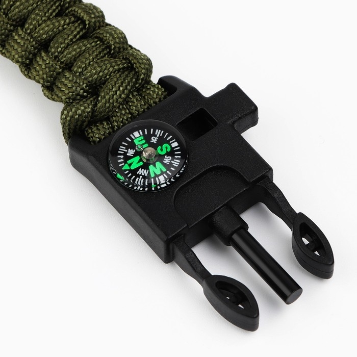 Браслет для выживания &laquo;Сильный духом&raquo;, 26 х 2,5 см.