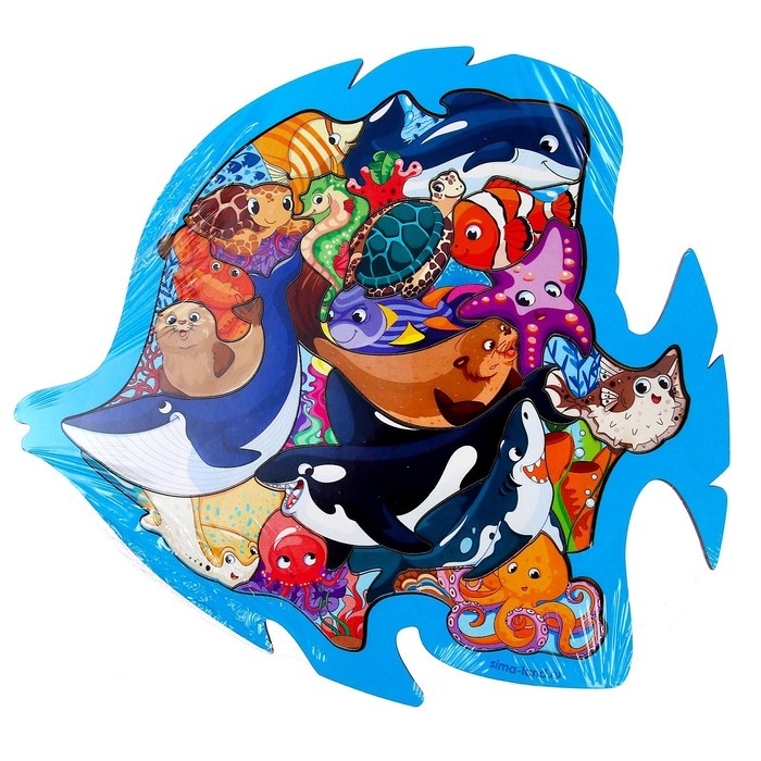 Вкладыш &laquo;Морские друзья&raquo;