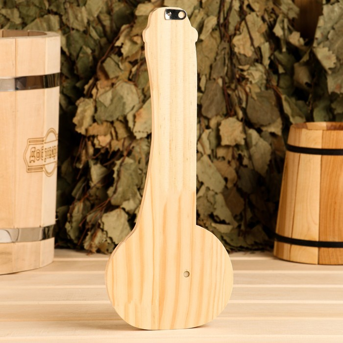 Термометр-гигрометр Термометр-гигрометр "Ковш", деревянный