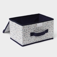 Короб для хранения Доляна &laquo;Мармелад&raquo;, 26&times;20&times;16 см, цвет белый