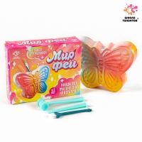 Набор для раскопок &laquo;Мир фей&raquo;, гипсовая бабочка, инструменты, 5+