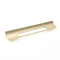 Ручка скоба мебельная RS1402, м/о=192, цвет сатиновое золото Ручка скоба мебельная RS1402, м/о=192, цвет сатиновое золото