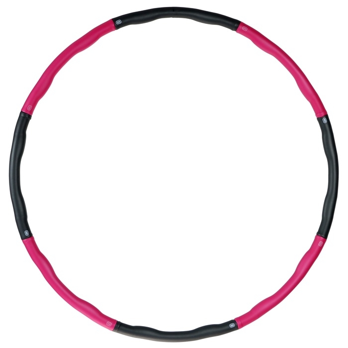 Обруч разборный 96 см, 8 секций, 1 кг цвета микс Обруч разборный 96 см, 8 секций, 1 кг цвета микс