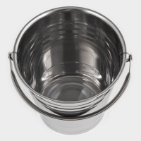 Ведро для льда из нержавеющей стали «Классик», 17×16×15 см Ведро для льда из нержавеющей стали «Классик», 17×16×15 см