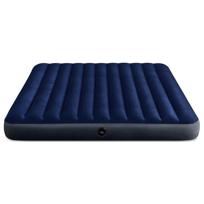 Матрас надувной Classic Downy Fiber-Tech, 183 x 203 х 25 см, 64755 INTEX