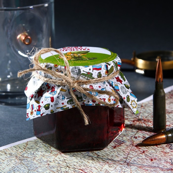 Варенье из горной черники Варенье из горной черники "Юному защитнику Отечества", 150 гр