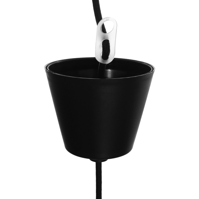 Светильник BayerLux Подвес E27 1х60Вт черный 3х3х100 см