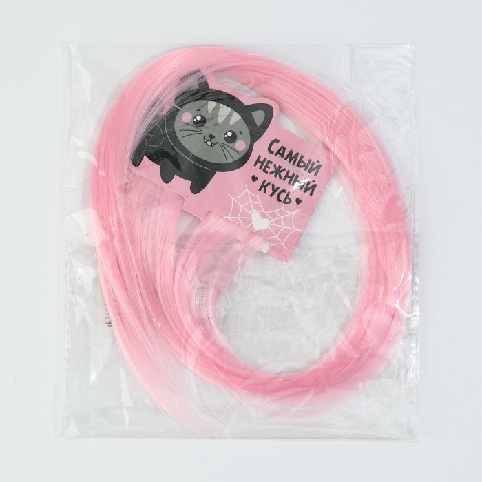 Заколка для волос, прядь &laquo;Нежный кусь&raquo;, 2 шт