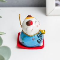 Сувенир керамика "Манэки-нэко с аксессуарами" 4,5х3,8х4,6 см набор 5 шт Сувенир керамика "Манэки-нэко с аксессуарами" 4,5х3,8х4,6 см набор 5 шт