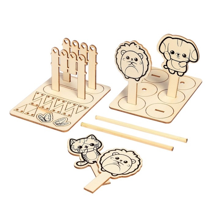 Набор для опытов &laquo;Мой мини-сад: Зверята&raquo;, вырасти травку