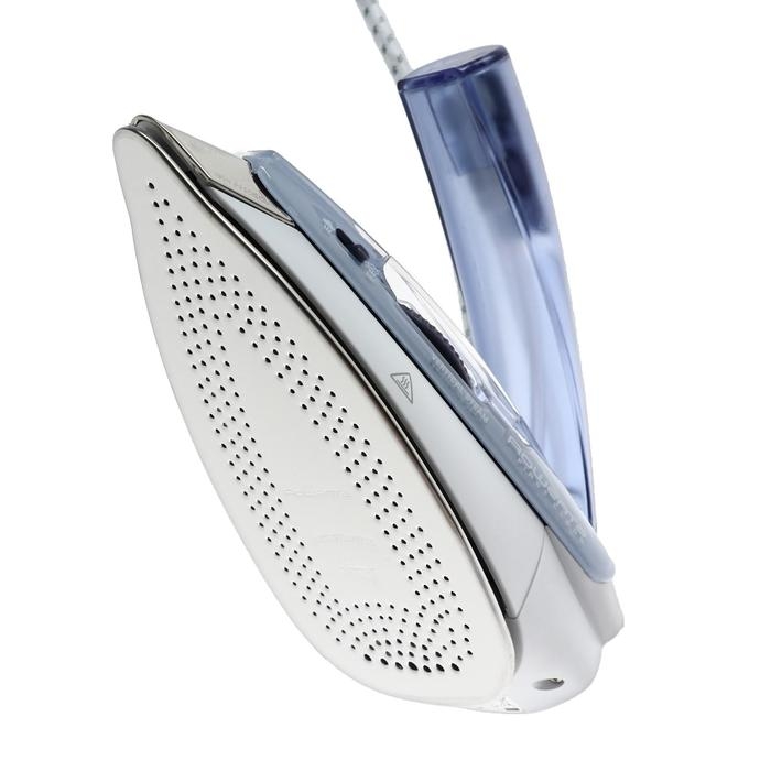 Утюг Rowenta DA1510, 1000 Вт, нержавеющая сталь, 45 г/мин, 70 мл, дорожный, бело-синий Утюг Rowenta DA1510, 1000 Вт, нержавеющая сталь, 45 г/мин, 70 мл, дорожный, бело-синий