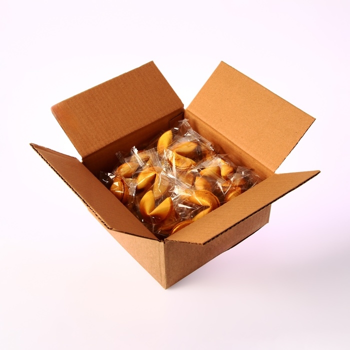 Печенье песочное с предсказанием золотое, 30 шт Печенье песочное с предсказанием золотое, 30 шт