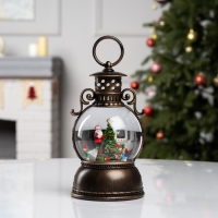 Фигура светодиодная &laquo;Сказочные гномы&raquo;, 20х10.5 см, музыка, батарейки ААх3 (не в комплекте), USB, свечение тёплое белое