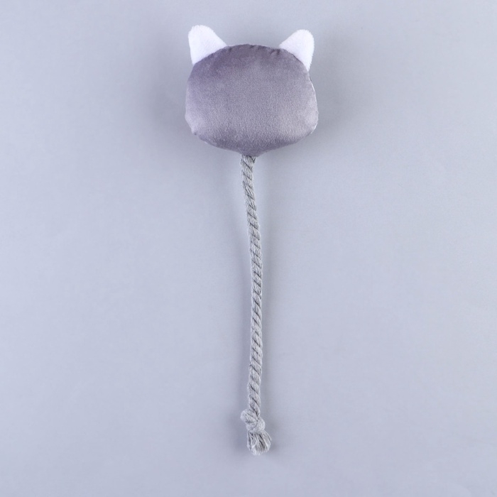 Игрушка для собак «Котик», с канатом Игрушка для собак «Котик», с канатом