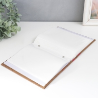 Фотоальбом на 100 фото 13х18 см "Гербарий" крафт 19,5х15,5х4 см Фотоальбом на 100 фото 13х18 см "Гербарий" крафт 19,5х15,5х4 см