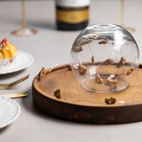 Гирлянда &laquo;Нить&raquo; 2 м роса с насадками &laquo;Сердце&raquo;, IP20, серебристая нить, 20 LED, батарейки ААх2 (нет в комплекте), свечение тёплое белое