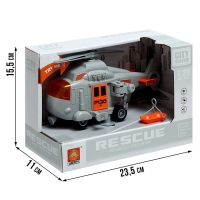 Вертолёт инерционный &laquo;Спасатель&raquo;, 1:20, свет и звук