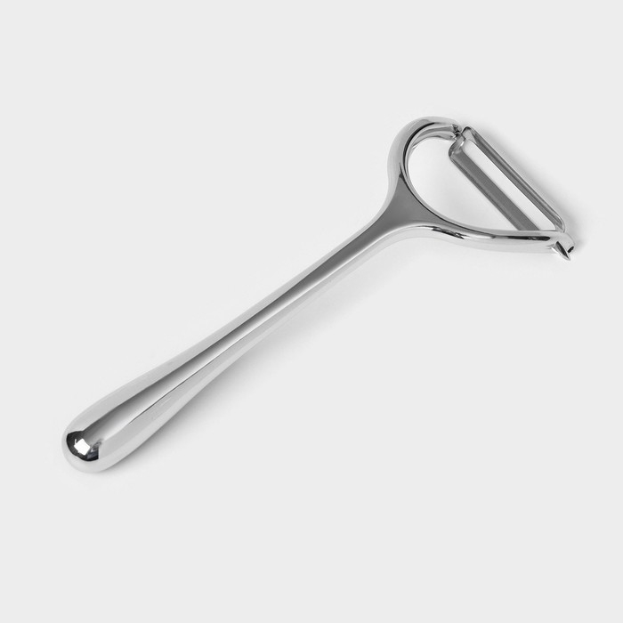 Овощечистка Доляна &laquo;Идея&raquo;, нержавеющая сталь, цвет чёрный