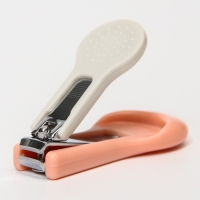 Набор маникюрный детский &laquo;Обезьянка&raquo;: ножницы, щипчики, пилочка, пинцет, цвет розовый