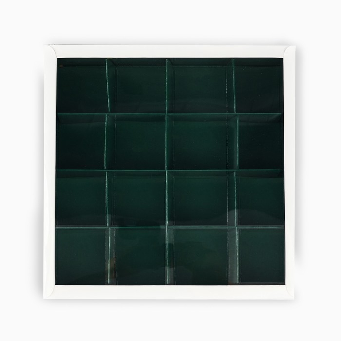 Коробка под 16 конфет с ячейками «Новогодняя ботаника», 19 х 19 х 3 см, Новый год Коробка под 16 конфет с ячейками «Новогодняя ботаника», 19 х 19 х 3 см, Новый год