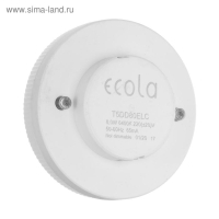 Лампа светодиодная Ecola Light, GX53, 8 Вт, 6400 К, 220 В, 27х75 мм, матовое стекло Лампа светодиодная Ecola Light, GX53, 8 Вт, 6400 К, 220 В, 27х75 мм, матовое стекло