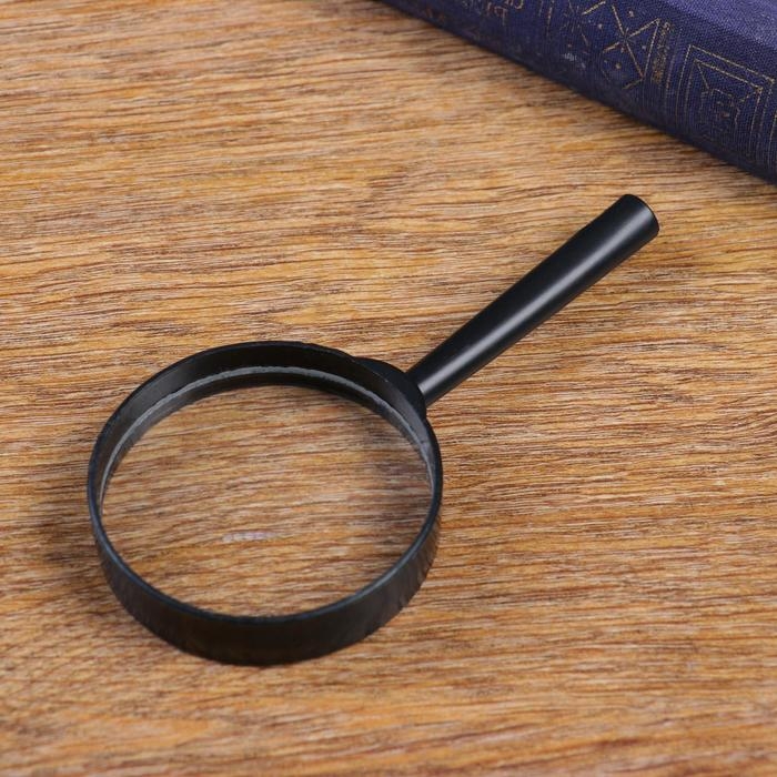 Лупа классическая 6х, d=6см, Мастер К. чёрная Лупа классическая 6х, d=6см, Мастер К. чёрная