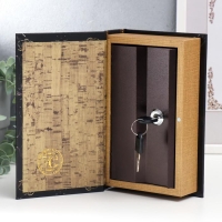 Сейф-книга дерево, кожзам "Лев. Сила власти. Ключ к богатству" 21х13х5 см Сейф-книга дерево, кожзам "Лев. Сила власти. Ключ к богатству" 21х13х5 см