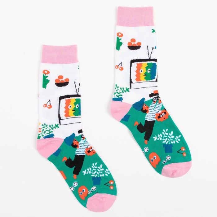 Носки женские MINAKU &laquo;Детство&raquo;, размер 36-41 (23-27 см)