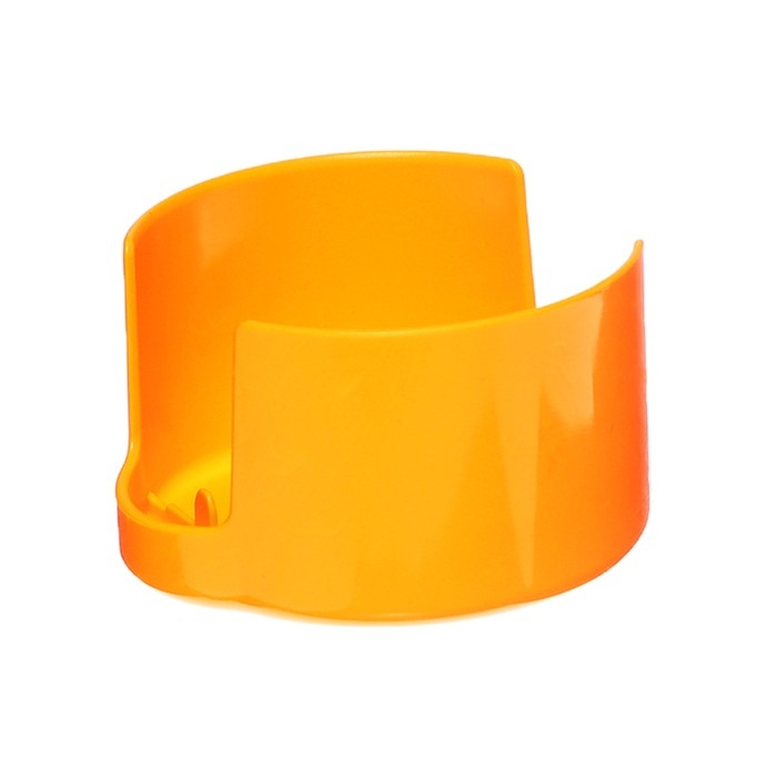 Оснастка для круглой печати автоматическая COLOP Printer R40, диаметр 41.5 мм, с крышкой, корпус оранжевый неон