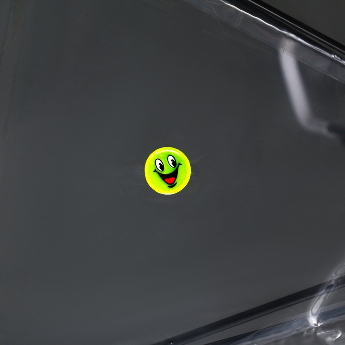 Зонт детский прозрачный с наклейками «Cмайлики», d=90см Зонт детский прозрачный с наклейками «Cмайлики», d=90см