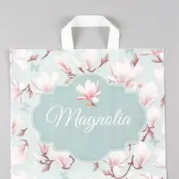 Пакет "Магнолия", полиэтиленовый с петлевой ручкой, 38 х 34 + 3 см, 70 мкм