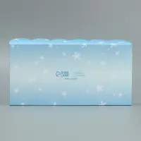 Коробка для кондитерских изделий с пластиковой крышкой &laquo;Зайка и белочка&raquo;, 10.5 х 21 х 3 см