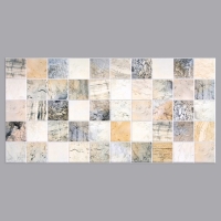 Панель ПВХ кафельная плитка Кремасти 485х960 Панель ПВХ кафельная плитка Кремасти 485х960