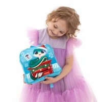 Новый год! Рюкзак детский &laquo;Новогодняя змейка&raquo;, 24х24 см