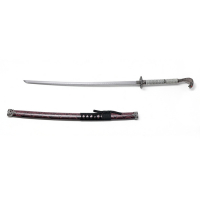 Сувенирное оружие &laquo;Катана Рику&raquo; 107см, рукоять под змеиную кожу