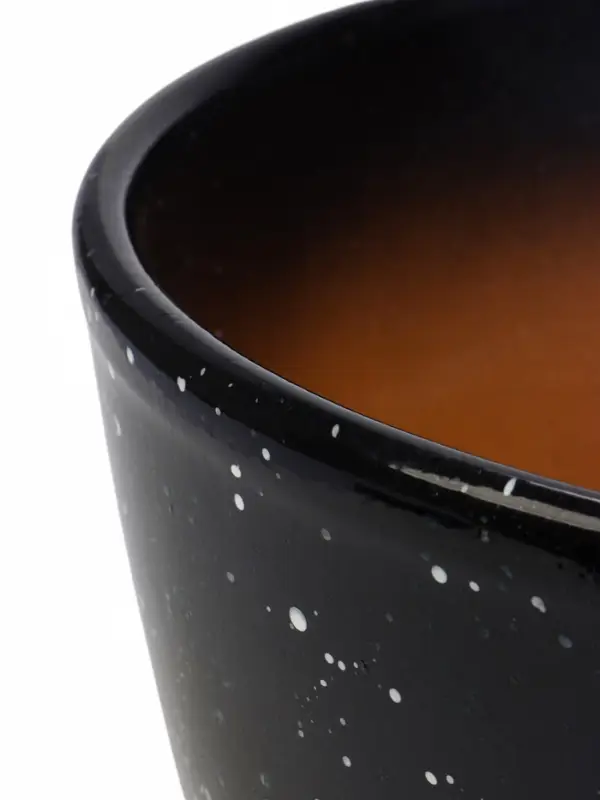 Горшок цветочный поддоном  8 л,  керамика, Гранит (М)