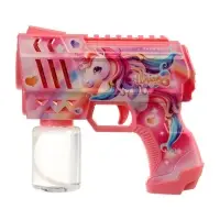 Генератор мыльных пузырей "Единорожка",световые эффекты, работает от батареек