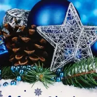 Пакет подарочный ламинированный "Рождество", 18 х 23 х 10 см