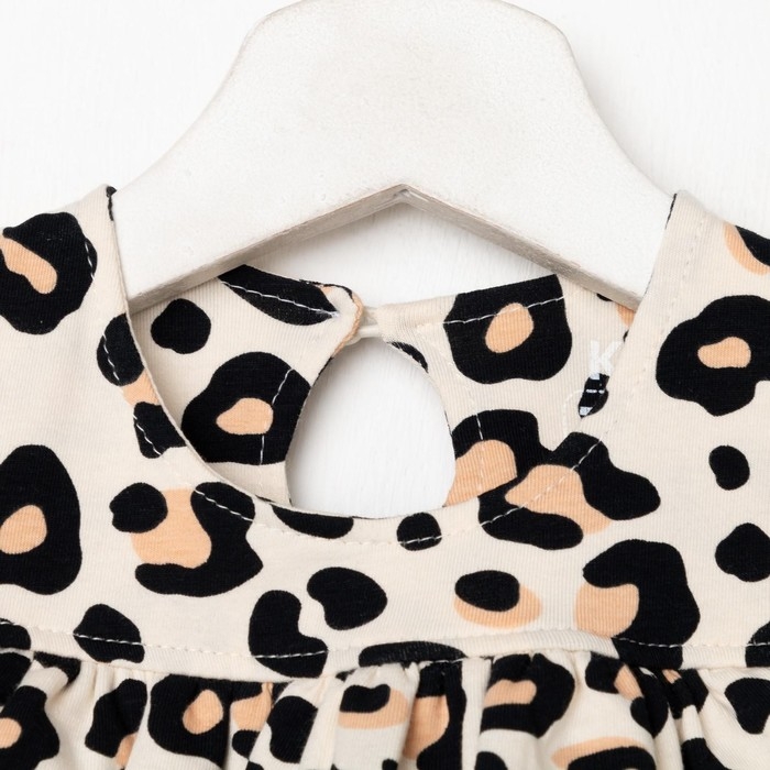 Платье детское с рюшей KAFTAN Платье детское с рюшей KAFTAN "Trendy" размер 30 (98-104)