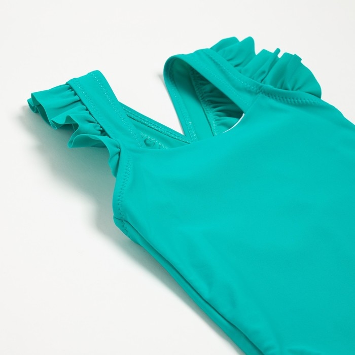 Купальник слитный детский MINAKU цвет зелёный, рост 122-128