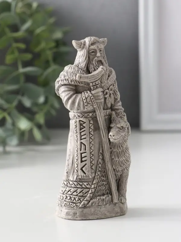 Фигура славянский бог &laquo;Велес&raquo;, 11&times;5&times;4 см, серая