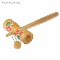 Сувенирный музыкальный инструмент &laquo;Стучалка&raquo;, 18&times;9&times;3 см