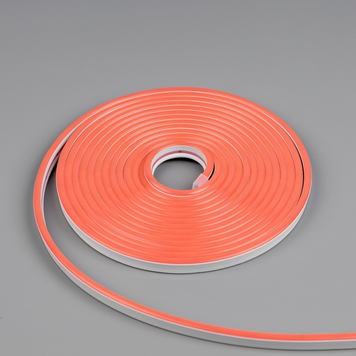 Гибкий неон Luazon Lighting 6 &times; 12 мм, IP65, 10 м, SMD2835, 120 LED/м, 12 В, свечение розовое