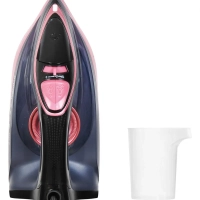 Утюг H-SI01623 2400Вт черный розовый