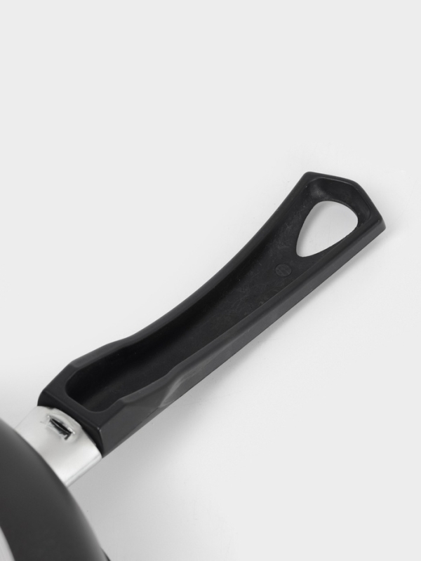 Сотейник Promo, 2.8 л, d=24 см, стеклянная крышка, антипригарное покрытие, алюминий, чёрный